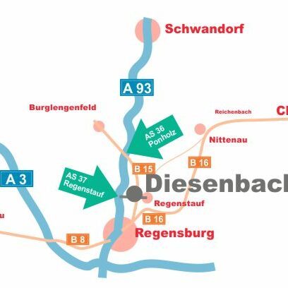 Anfahrt-Diesenbacher-Faschingszug