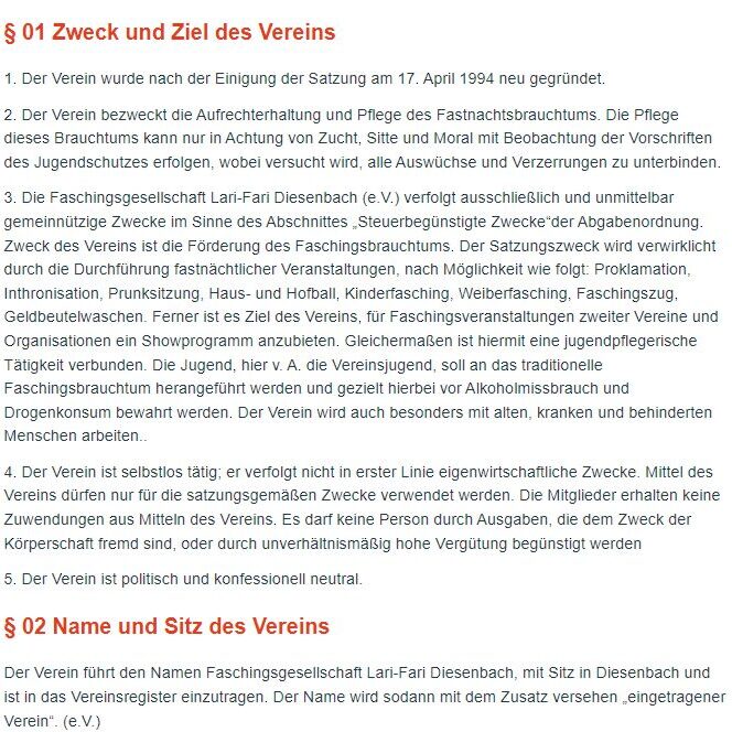 satzungschnipsel